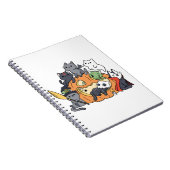 Carnet Chats d'Halloween Kittens (Côté Droit)
