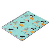 Carnet Chats Drôle Au Yoga (Côté gauche)