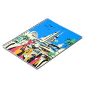 Carnet Chats en vacances Visiter l'avenir (Côté gauche)