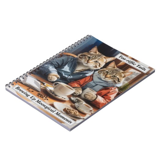 Carnet Chats et café (Côté gauche)