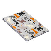 Carnet Chats et Empreintes de pattes (Côté Droit)