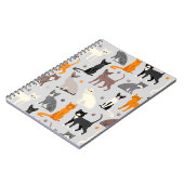 Carnet Chats et Empreintes de pattes (Côté gauche)