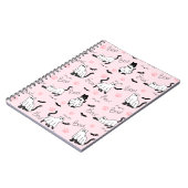 Carnet Chats fantômes mignons Halloween (Côté gauche)