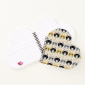 Carnet Chats Herringbone Beige (Intérieur)