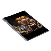 Carnet Chats jouant au poker (Côté Droit)