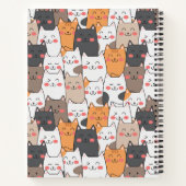 Carnet Chats mignons (Dos)
