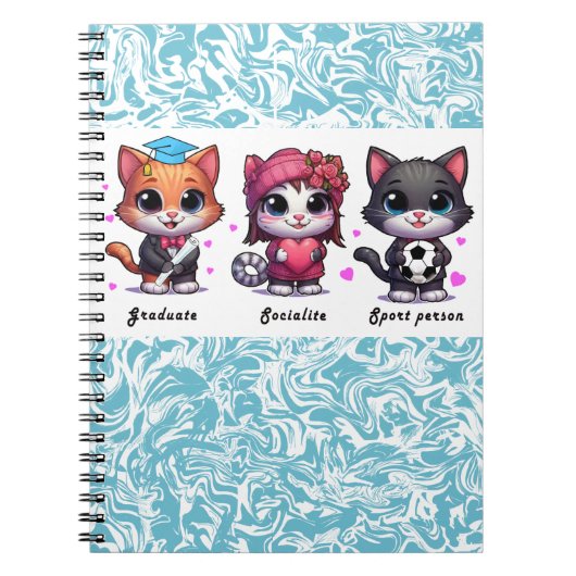 Carnet chats mignons (Devant)