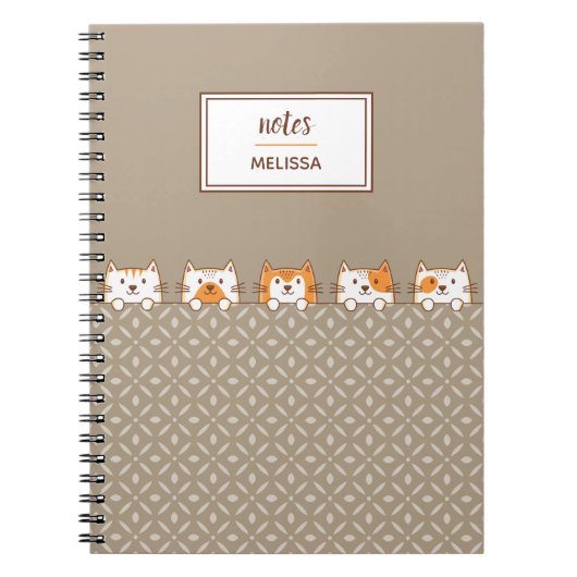 Carnet Chats mignons (Devant)