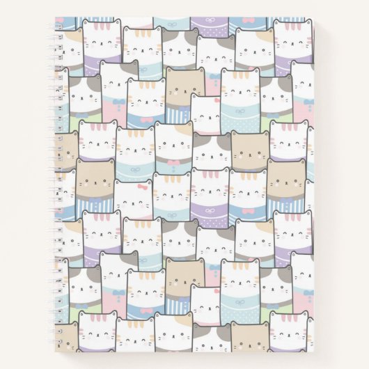 Carnet Chats mignons (Devant)