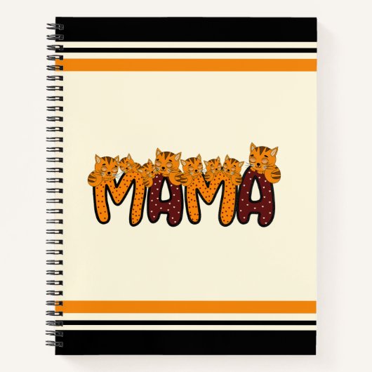 Carnet Chats mignons endormis (Devant)