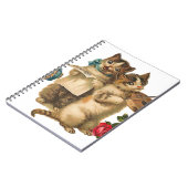 Carnet Chats musicaux (Côté gauche)