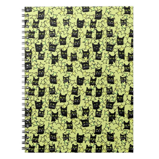 Carnet Chats noirs (Devant)