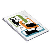 Carnet Chats noirs du milieu du siècle (Côté Droit)