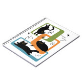 Carnet Chats noirs du milieu du siècle (Côté gauche)