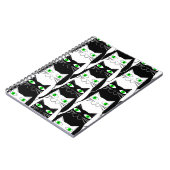 Carnet Chats noirs et blancs (Côté gauche)