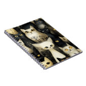 Carnet chats noirs et blancs (Côté Droit)