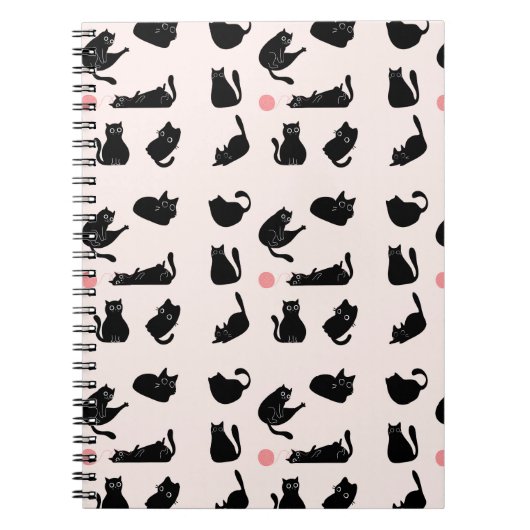 Carnet Chats noirs idiots (Devant)