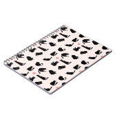 Carnet Chats noirs soyeux (Côté gauche)