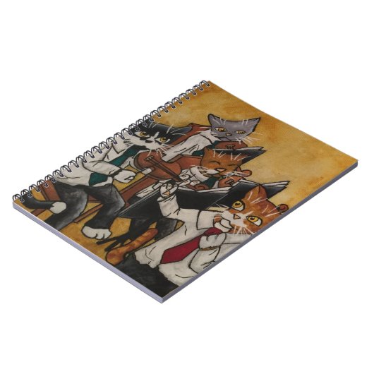 Carnet Chats orchestraux (Côté gauche)