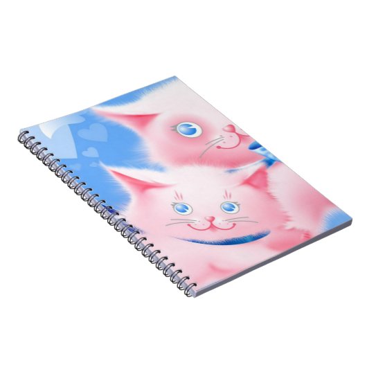 Carnet Chats roses (Côté Droit)