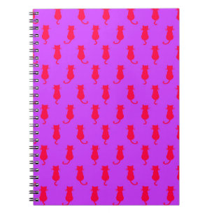 Carnet Chats Rouges Fantaisistes Forever Lilac