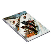 Carnet Chats vintages de toboggan (Côté Droit)