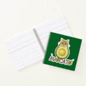 Carnet chatte de chat avocat (Intérieur)
