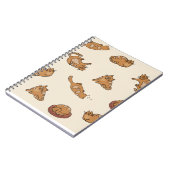 Carnet chatte mignonne amoureux chat mama design (Côté gauche)