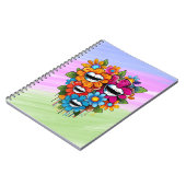 Carnet Chatty Blossoms Taza (Côté gauche)