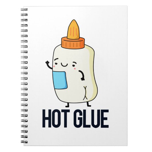 Carnet Chaud Colle drôle Pun (Devant)
