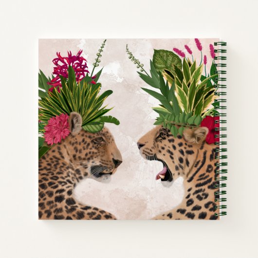 Carnet Chaud House Leopards | Une paire (Dos)
