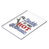 Carnet Chaud mécanicien papa (Côté gauche)