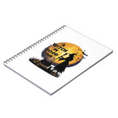 Carnet Chaudron de lune d'Halloween de bonne sorcière_1 (Côté gauche)