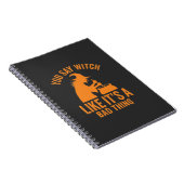 Carnet Chaudron De Sorcière Drôle Halloween (Côté Droit)