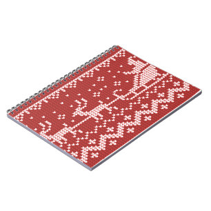 Carnet Chaudron moche Le Père Noël traîne et rennes