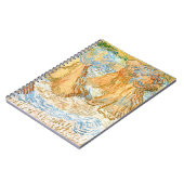 Carnet Chaussées de blé (1890) spirale de Vincent Van Gog (Côté gauche)
