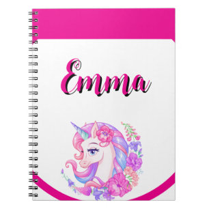Carnet chaussettes de crue licorne & personnalisez votre