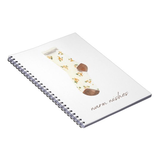 Carnet Chaussettes Fuzzy, Chaleureuses, Chaleureuses (Côté Droit)