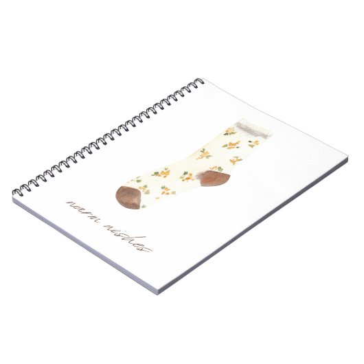 Carnet Chaussettes Fuzzy, Chaleureuses, Chaleureuses (Côté gauche)