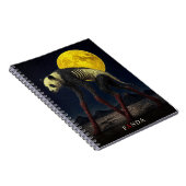 Carnet Chaussettes Longues Panda gothique Surréaliste (Côté Droit)