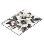 Carnet Chausson de Darwin - Fleurs à l'aquarelle (Côté gauche)