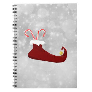 Carnet Chaussure Elf Rouge avec Sucres de canne sur Arriè