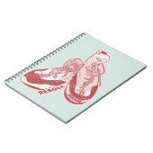 Carnet Chaussure escalade de roche (Côté gauche)