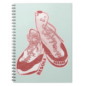 Carnet Chaussure escalade de roche (Devant)