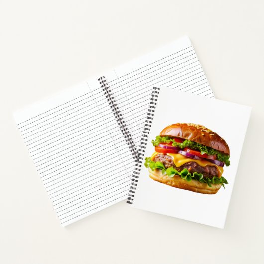 Carnet ChaussureHabille hamburger empilé thic (Intérieur)