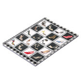 Carnet Chaussures à talon élevé Collage Stiletto Quilt No (Côté gauche)