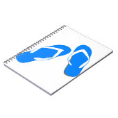 Carnet Chaussures bleues (Côté gauche)
