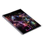 CARNET CHAUSSURES CELESTIELLES COLORÉES DANS L'ESPACE (Côté Droit)