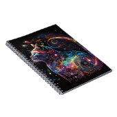 CARNET CHAUSSURES CELESTIELLES COLORÉES DANS L'ESPACE (Côté Droit)