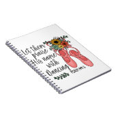 Carnet Chaussures de ballet Ballerina Christian Citation (Côté Droit)